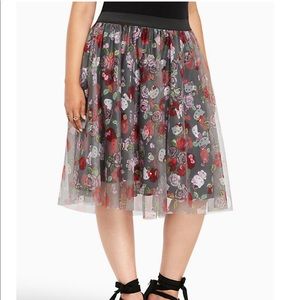 NWT Hello Kitty x Torrid Tulle Skirt 0/L/12